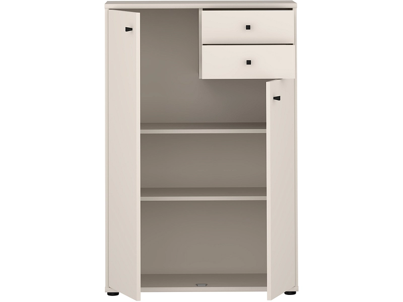 Comò TEMPRA 2 2 ante 2 cassetti