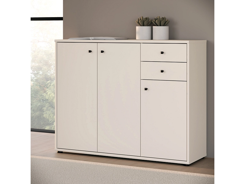 Kommode TEMPRA 2 3 Türen 2 Schubladen