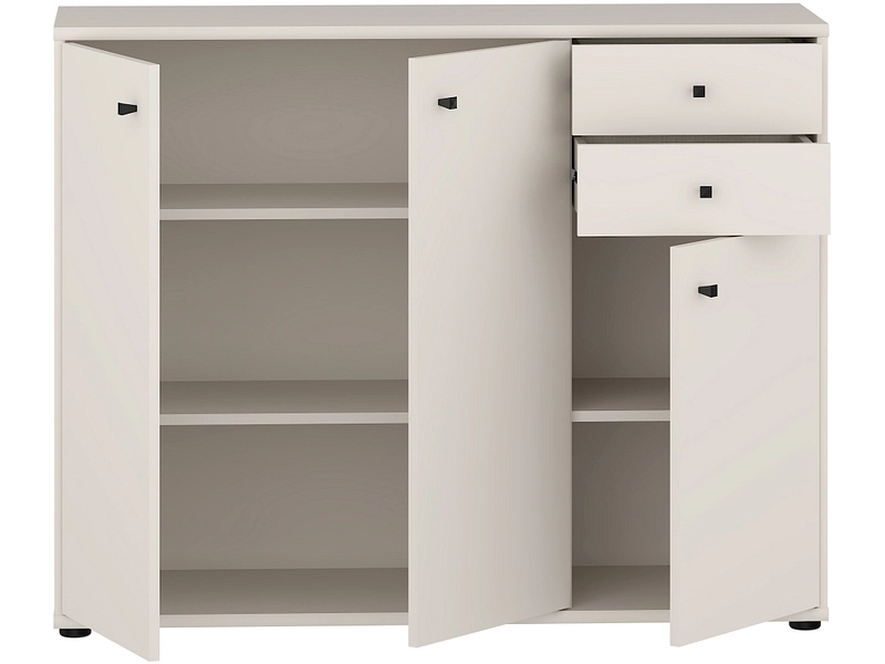 Kommode TEMPRA 2 3 Türen 2 Schubladen