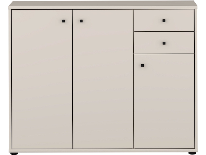 Kommode TEMPRA 2 3 Türen 2 Schubladen