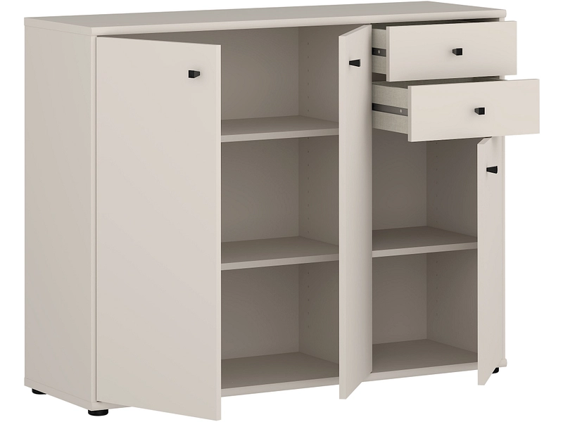 Kommode TEMPRA 2 3 Türen 2 Schubladen