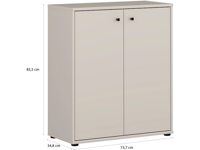 Kommode TEMPRA 2 2 Türen