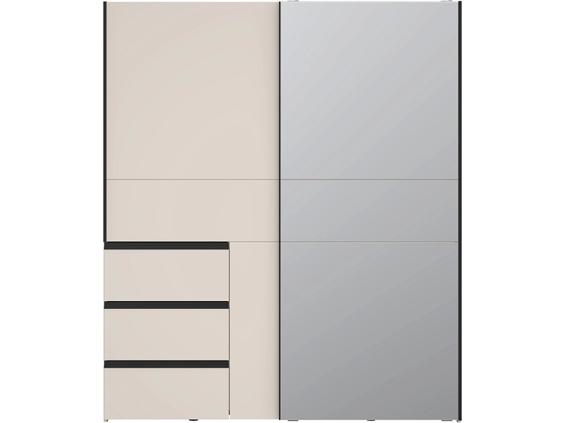 Armoire portes coulissantes SUNLIGHT sable