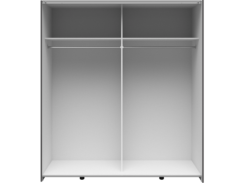 Armadio ante scorrevoli LEVIS grafite