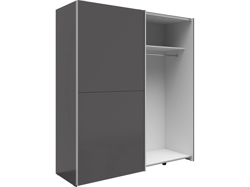 Armadio ante scorrevoli LEVIS grafite