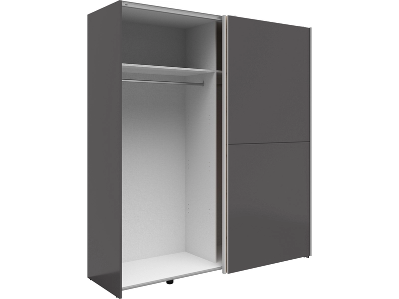 Armadio ante scorrevoli LEVIS grafite