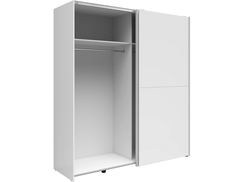 Schwebetürenschrank LEVIS weiss