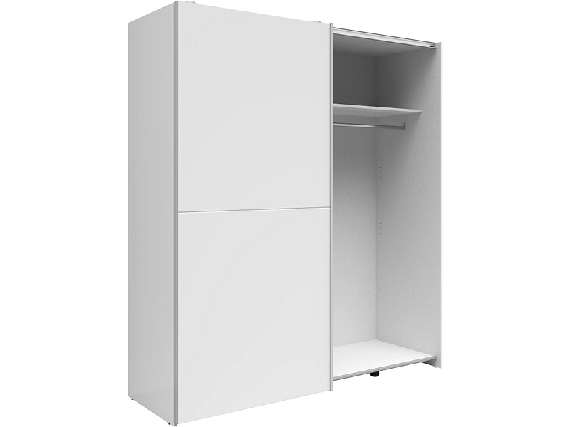 Schwebetürenschrank LEVIS weiss