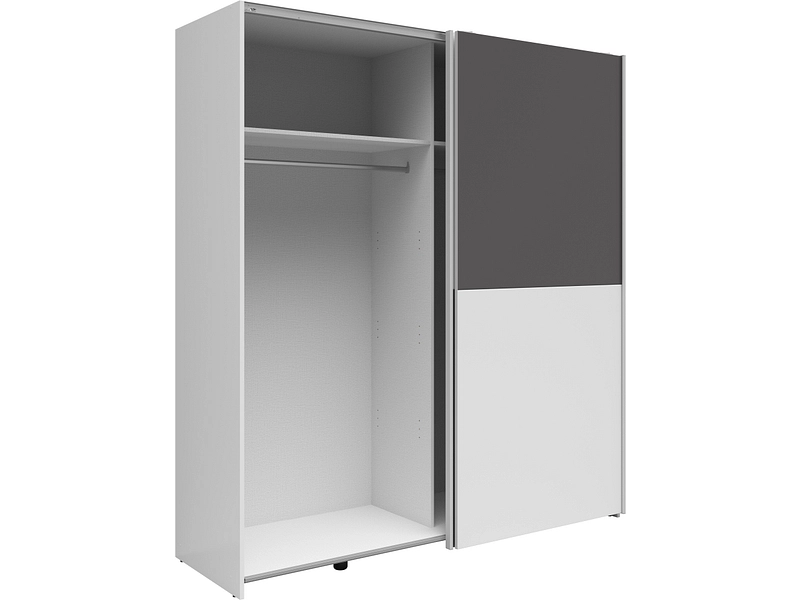 Schwebetürenschrank LEVIS weiss Schwebetürenschrank LEVIS weiss