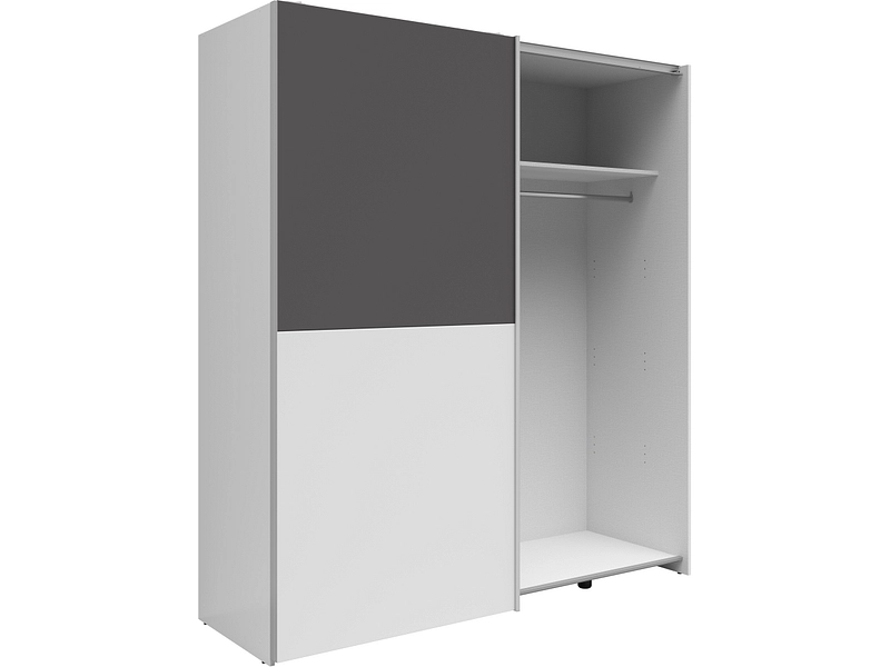 Schwebetürenschrank LEVIS weiss Schwebetürenschrank LEVIS weiss
