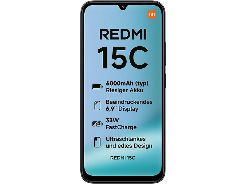 XIAOMI Redmi 15C nero