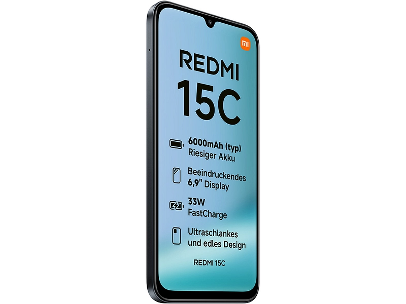 XIAOMI Redmi 15C nero
