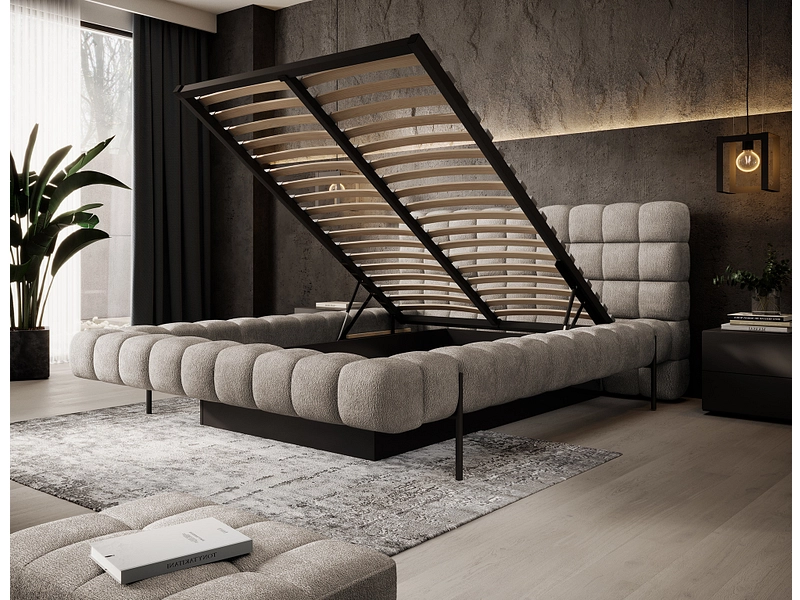 Lit coffre ELTAP MAGENTTA