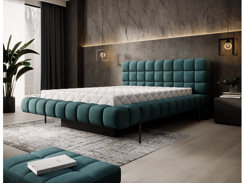 Kastenbett ELTAP MAGENTTA