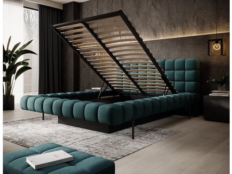 Lit coffre ELTAP MAGENTTA