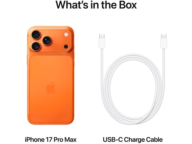 APPLE iPhone 17 Pro Max cosmic orange 512GB 5G - Conforama CH