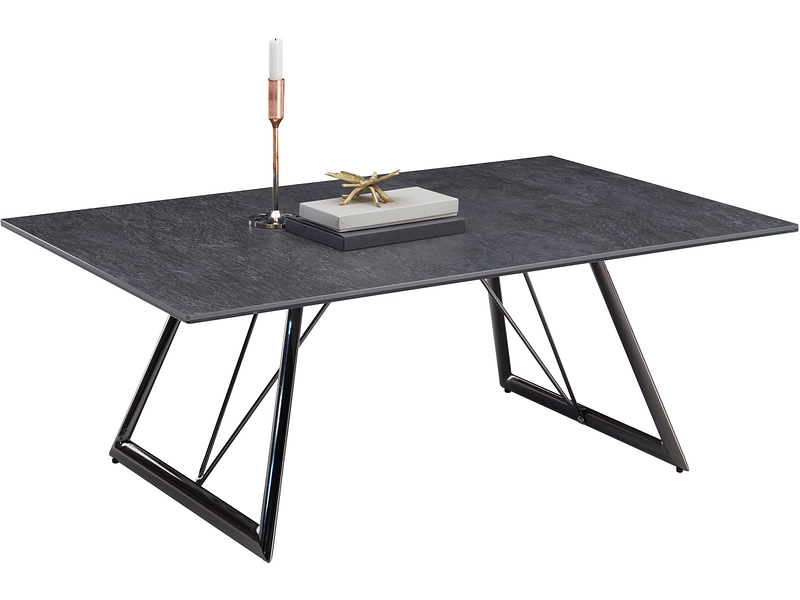Couchtish JAMIRO 70x110x40cm schwarz