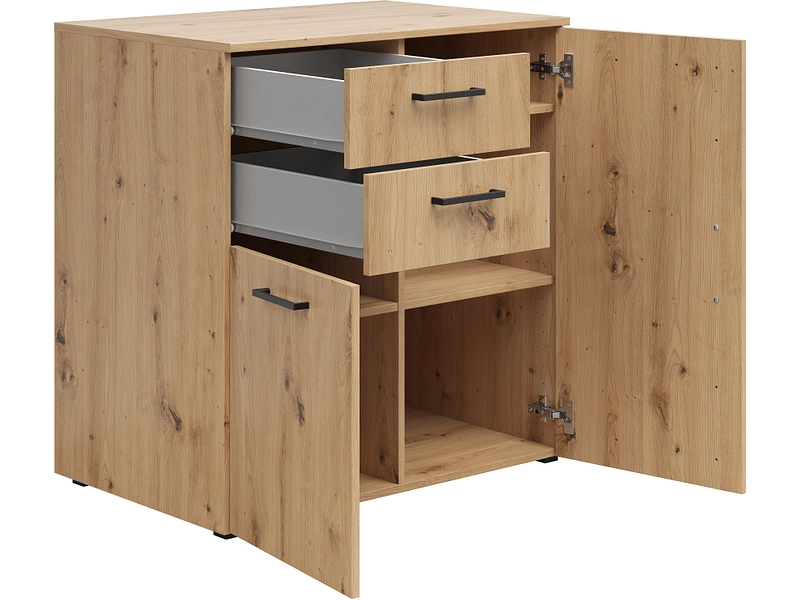 Commode MULTI 2 portes 2 tiroirs