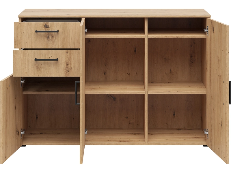 Commode MULTI 3 portes 2 tiroirs