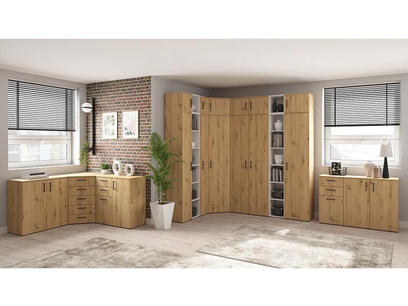 Commode MULTI 3 portes 2 tiroirs