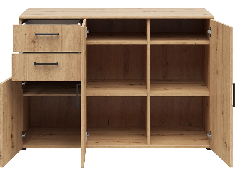 Commode MULTI 3 portes 2 tiroirs