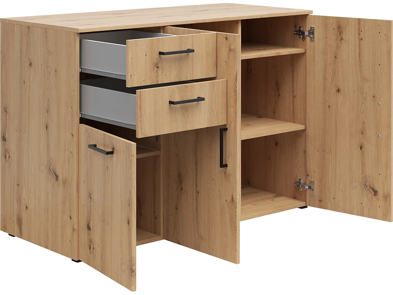 Commode MULTI 3 portes 2 tiroirs