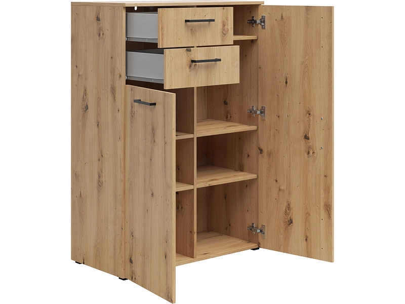 Commode MULTI 2 portes 2 tiroirs