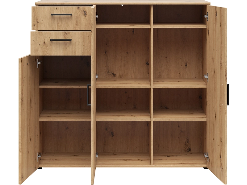 Kommode MULTI 3 Türen 2 Schubladen Kommode MULTI 3 Türen 2 Schubladen