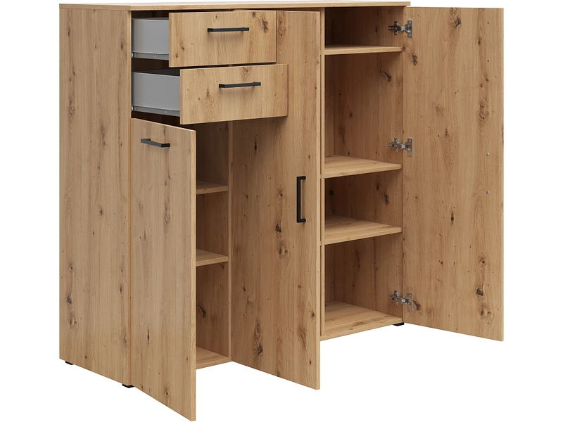 Kommode MULTI 3 Türen 2 Schubladen Kommode MULTI 3 Türen 2 Schubladen
