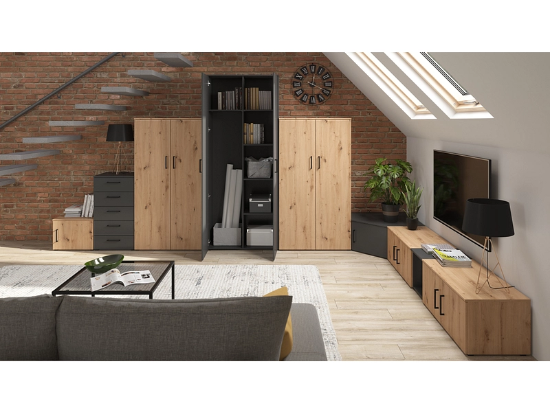 Armoire de rangement MULTI 2 portes