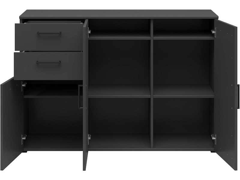 Kommode MULTI 3 Türen 2 Schubladen