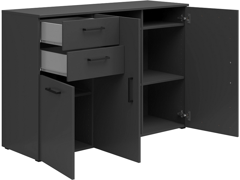Kommode MULTI 3 Türen 2 Schubladen