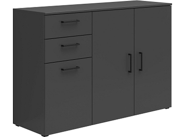 Kommode MULTI 3 Türen 2 Schubladen