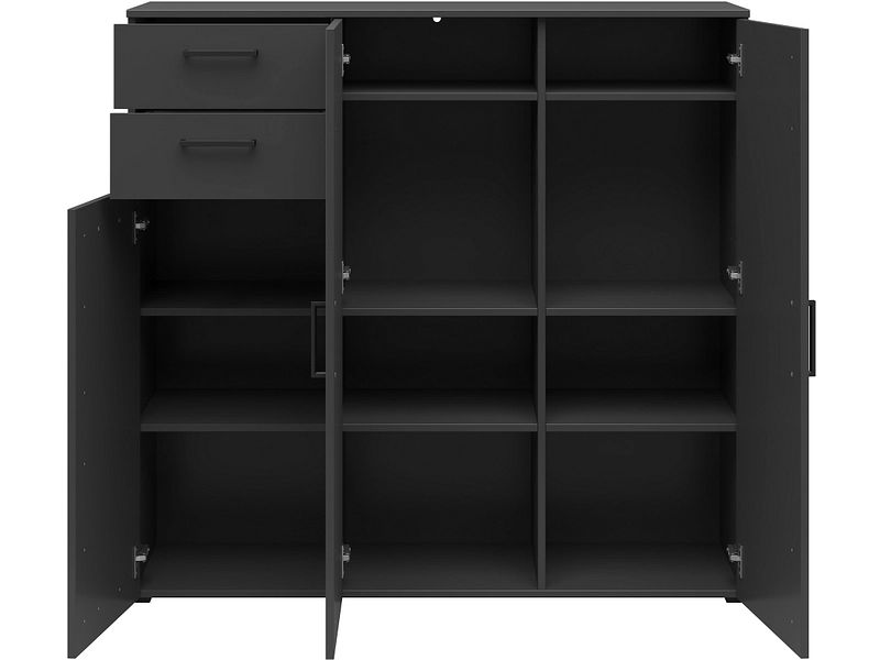 Kommode MULTI 3 Türen 2 Schubladen