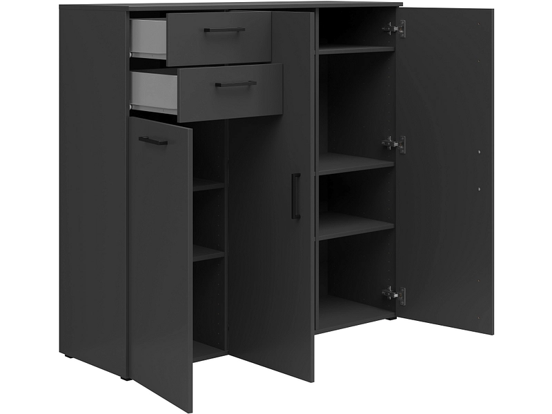 Kommode MULTI 3 Türen 2 Schubladen