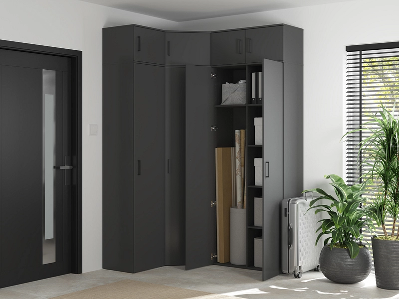Armoire de rangement MULTI 2 portes