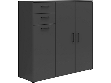 Kommode MULTI 3 Türen 2 Schubladen