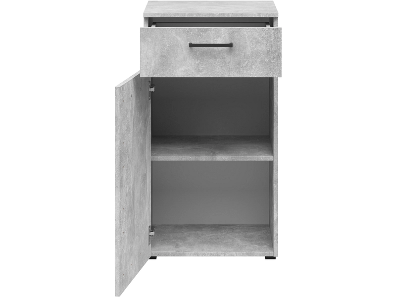 Mobile contenitore MULTI 1 anta 1 cassetto