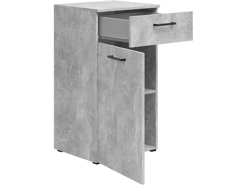 Mobile contenitore MULTI 1 anta 1 cassetto