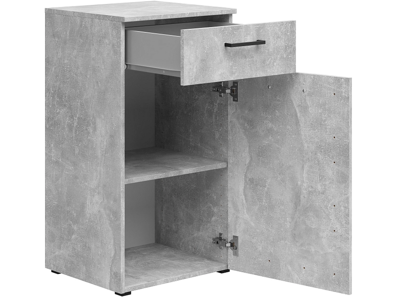 Mobile contenitore MULTI 1 anta 1 cassetto