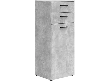 Commode MULTI 1 porte 2 tiroirs