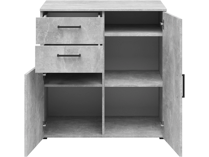 Commode MULTI 2 portes 2 tiroirs