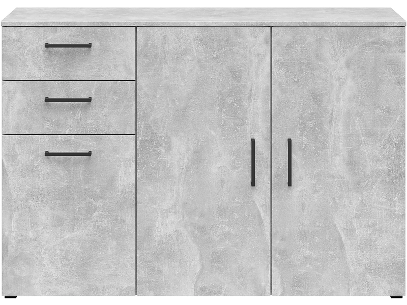 Kommode MULTI 3 Türen 2 Schubladen