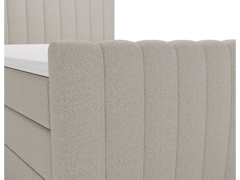 Boxspringbett WINTER hellbraun