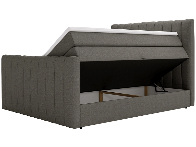 Boxspringbett WINTER dunkelgrau