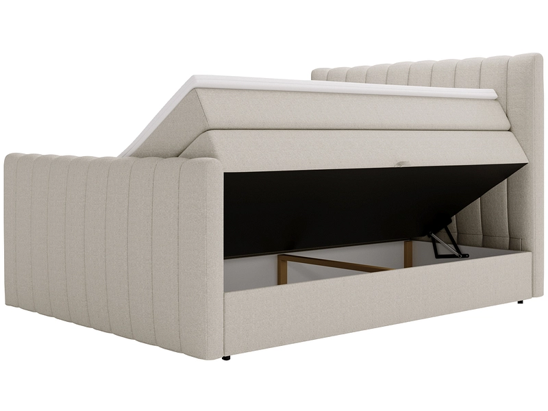 Boxspring WINTER marrone chiaro