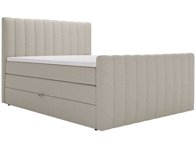 Boxspring WINTER marrone chiaro