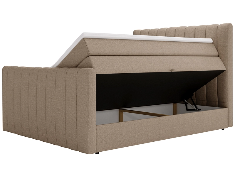 Boxspring WINTER marrone