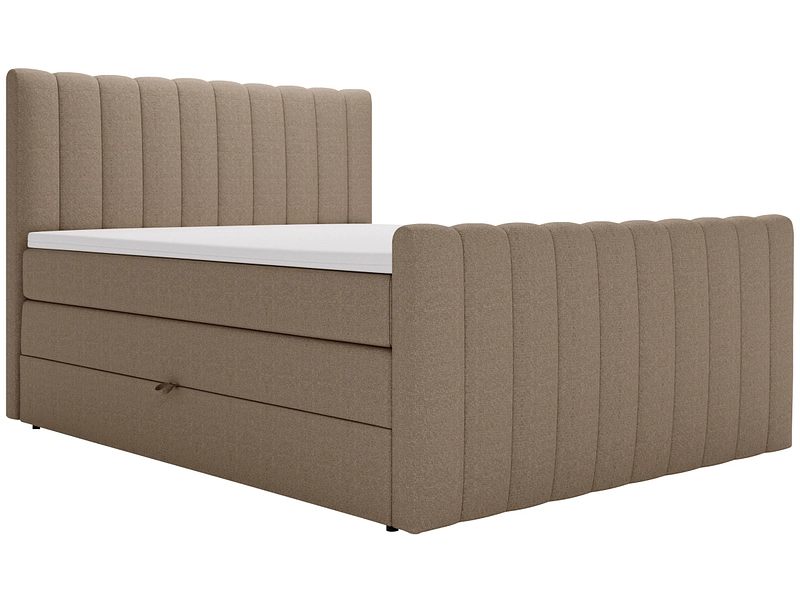 Boxspring WINTER marrone