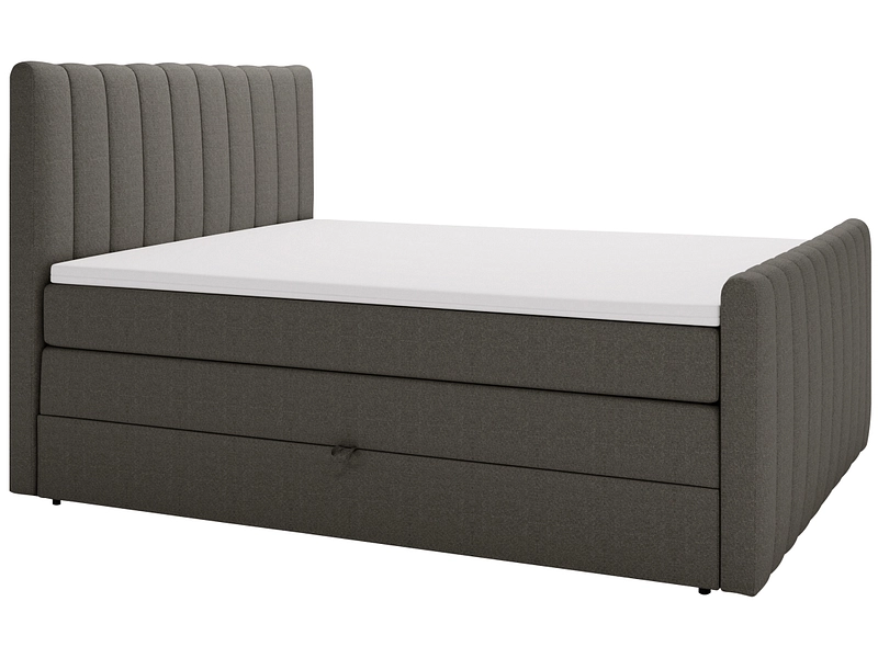 Boxspring WINTER grigio scuro